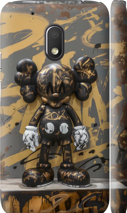 Чехол на Motorola Moto G4 Play Bronze kaws (6097m-860-42517)