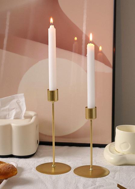 Підсвічник 15044 2,8х9х16,5 см Золотий (5003207) - фото 3 Підсвічник 15044 2,8х9х16,5 см Золотий (5003207) - фото 3