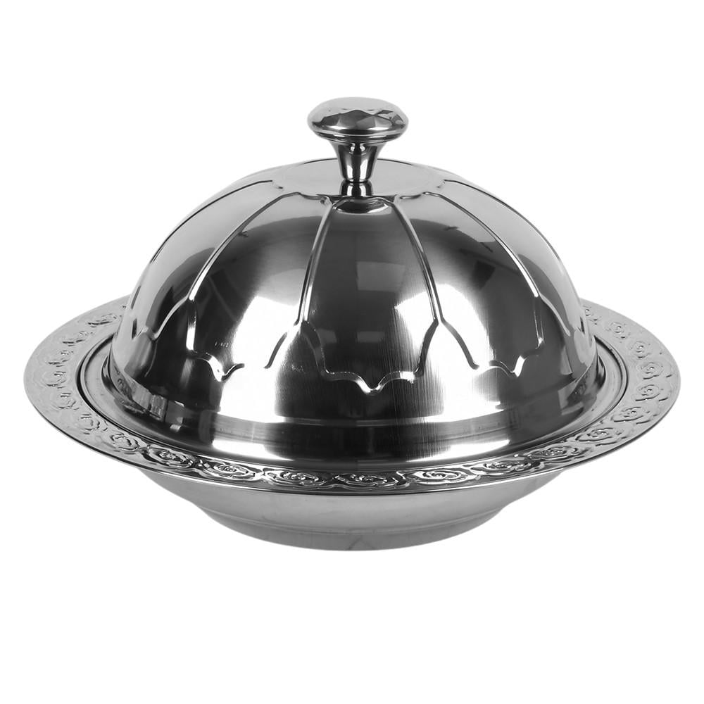 Сервировочное блюдо с крышкой R41158-35 d 35 см Серебряный (35227311) Сервировочное блюдо с крышкой R41158-35 d 35 см Серебряный (35227311)