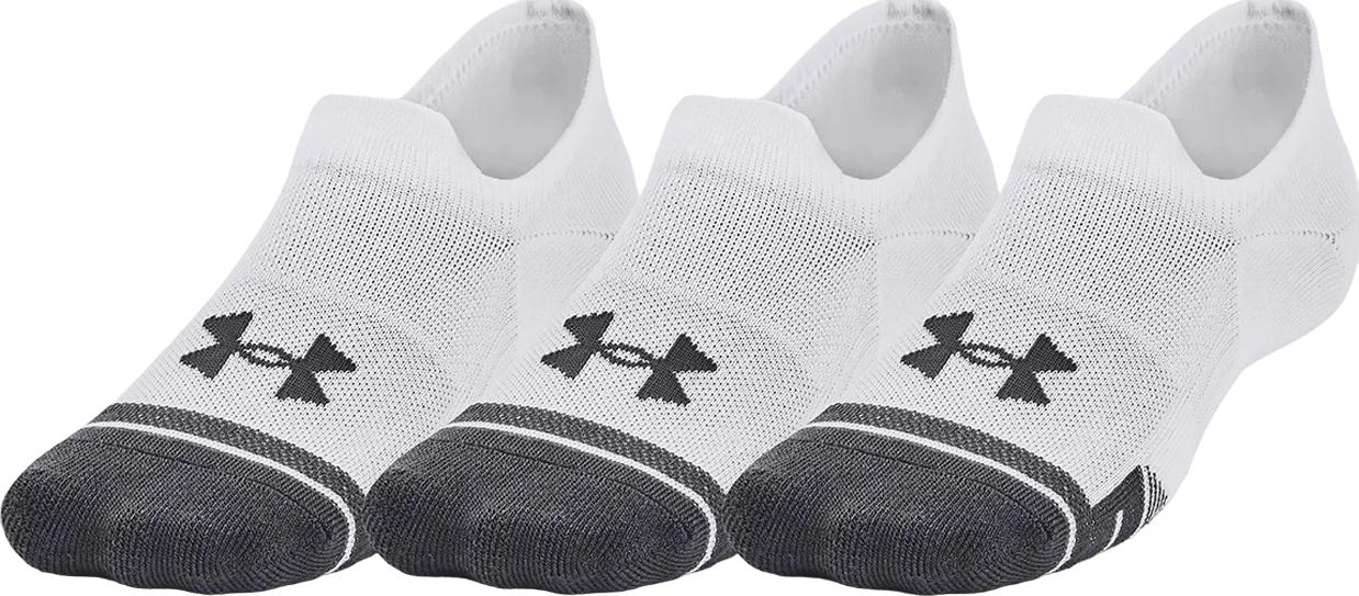 Носки Under Armour PERFORMANCE TECH 3PK ULT 3 пары XL Белый (1379502-100)
