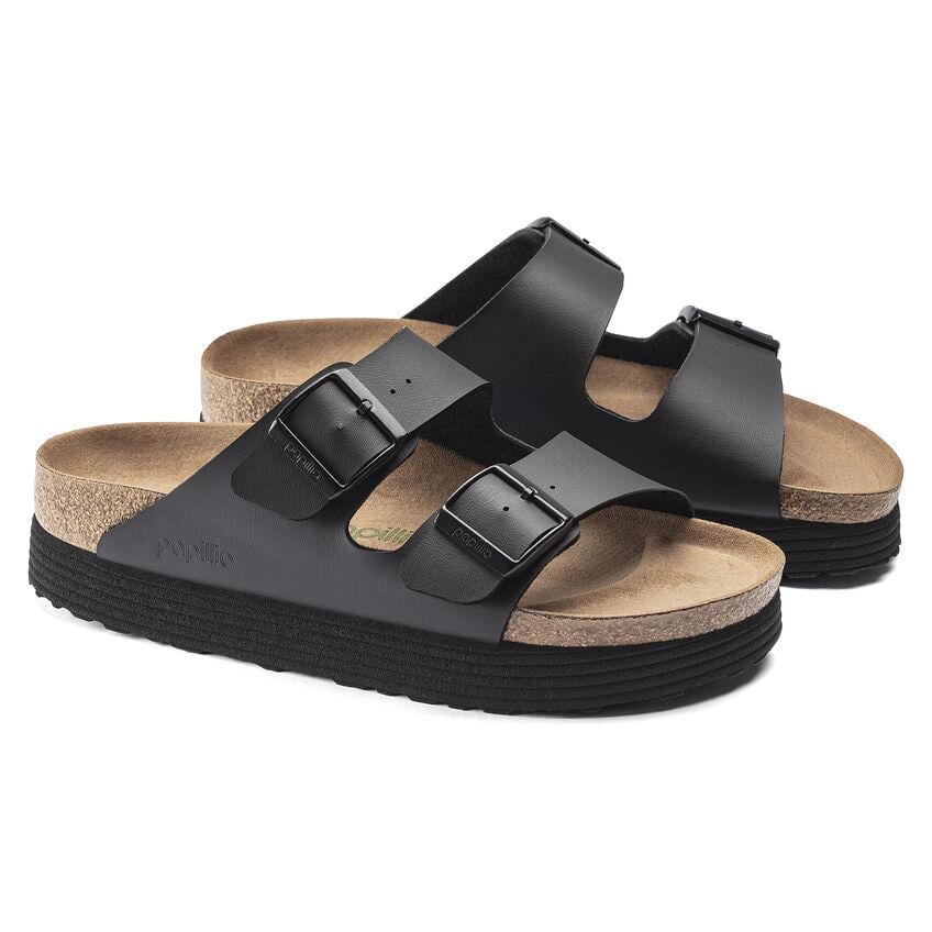 Шлепанцы женские Papillio by Birkenstock Arizona Platform Vegan ортопедические на платформе р. 40 (1018520/40)