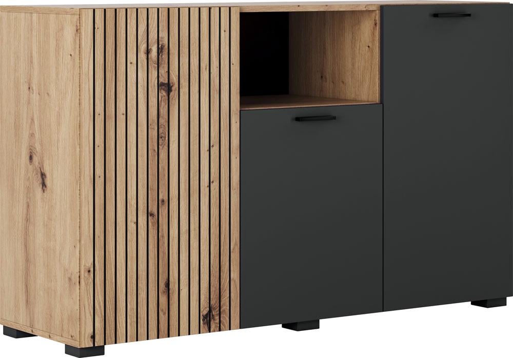 Тумба Зара 3-дверный Антрацит (000-000-634)