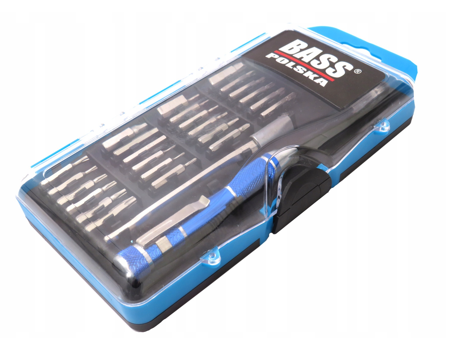 Викрутка Bass Polska 3818 з набором біт для точних робіт з подовжувачем 36 шт. - фото 14 Викрутка Bass Polska 3818 з набором біт для точних робіт з подовжувачем 36 шт. - фото 14