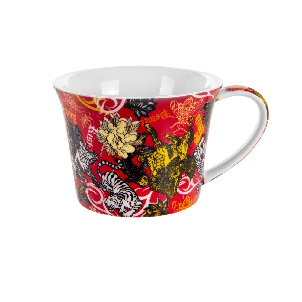 Чашка порцелянова з блюдцем Lefard Animal colors 220 мл (924-725) - фото 2 Чашка порцелянова з блюдцем Lefard Animal colors 220 мл (924-725) - фото 2