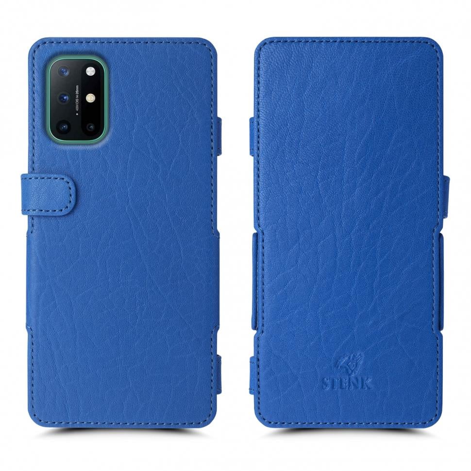 Чохол книжка Stenk Prime для OnePlus 8T Ярко-синий (68870)