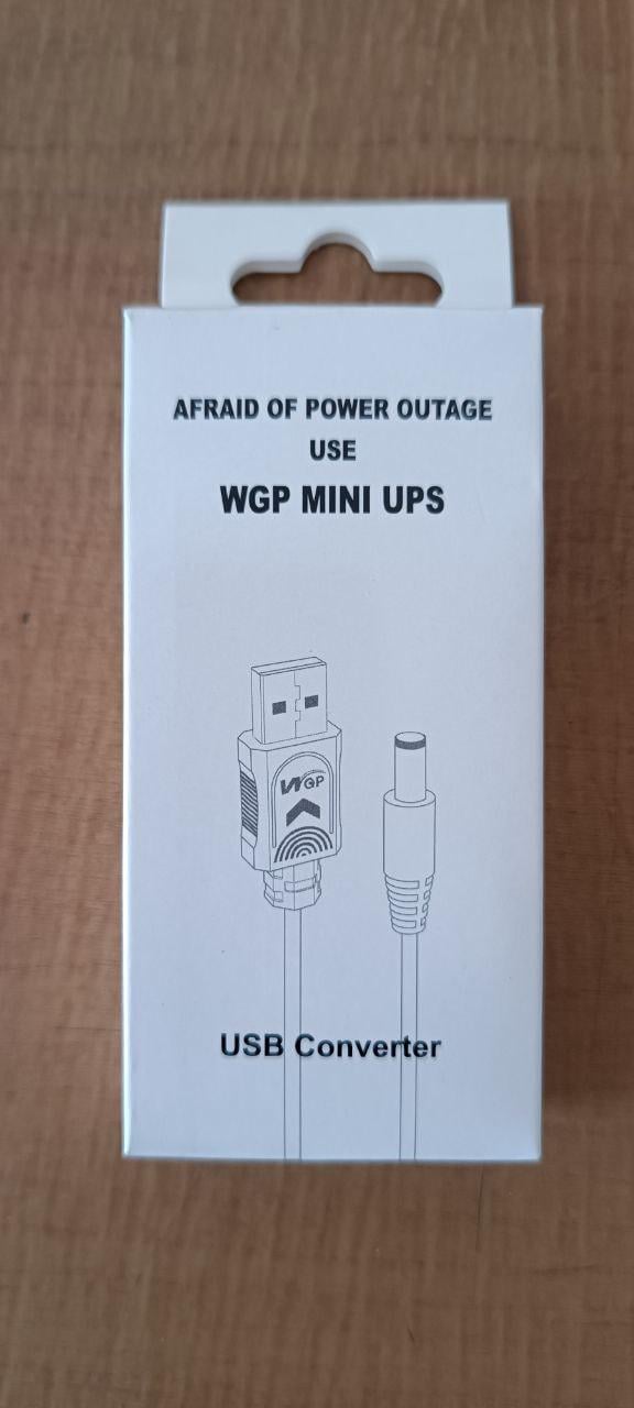 Перехідник-кабель для роутера WGP USB 5V-12V DC 5,5х2,1 SB 5V-12V DC підвищуючий - фото 8 Перехідник-кабель для роутера WGP USB 5V-12V DC 5,5х2,1 SB 5V-12V DC підвищуючий - фото 8