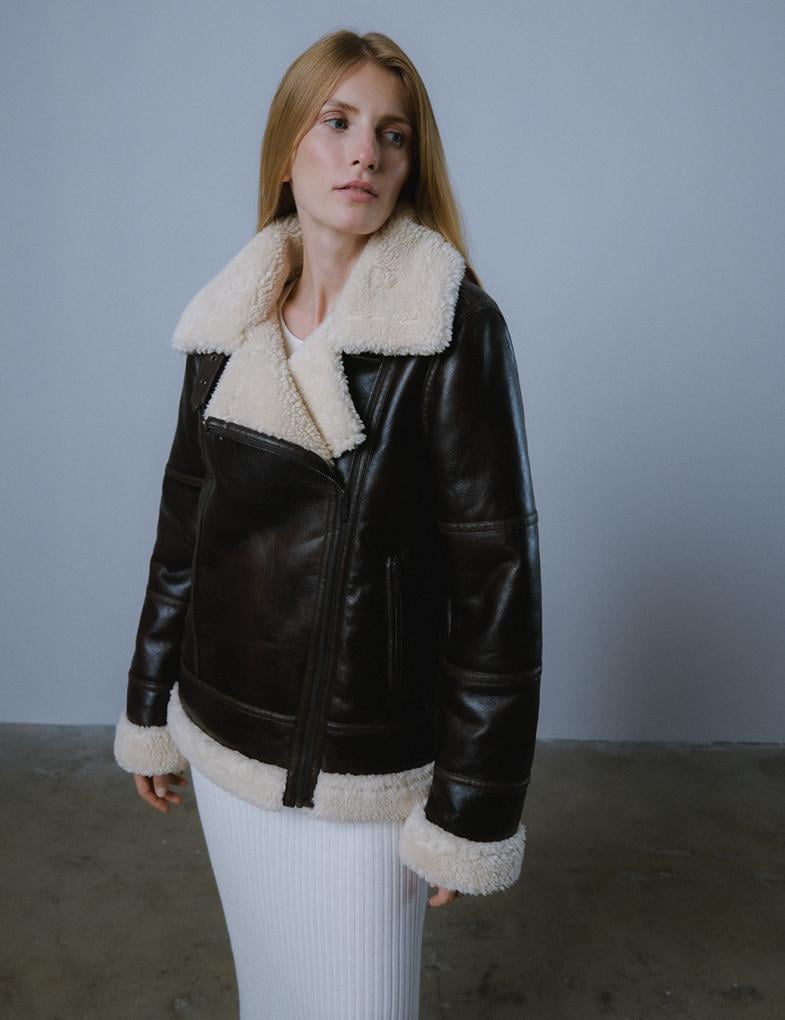 Куртка зимняя женская Diverse SHEARLIS XL Коричневый (5905384056030)