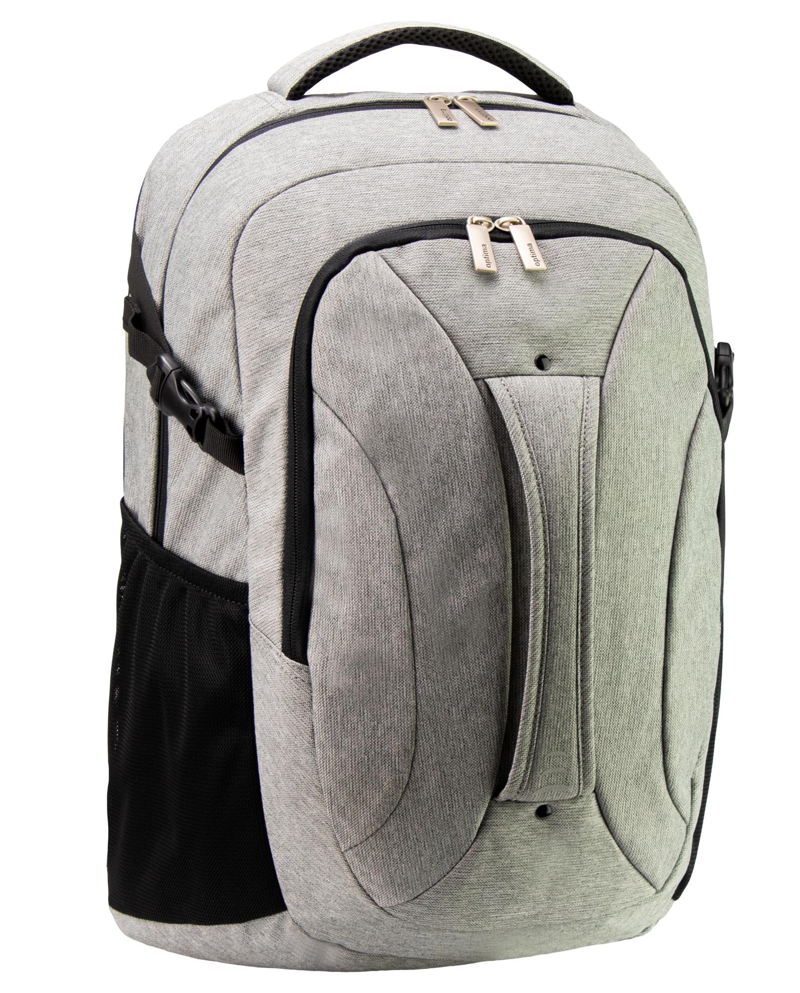 Рюкзак-сумка Optima 48x32x15 см 16-25 л Серый (O96908-02)