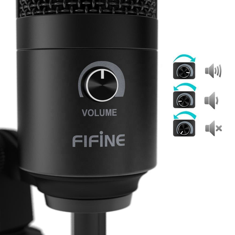 Студийный микрофон Fifine K680 Черный - фото 4