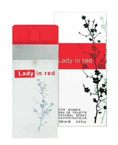 Туалетная вода для женщин Aromat Lady in red 100 мл (33155)