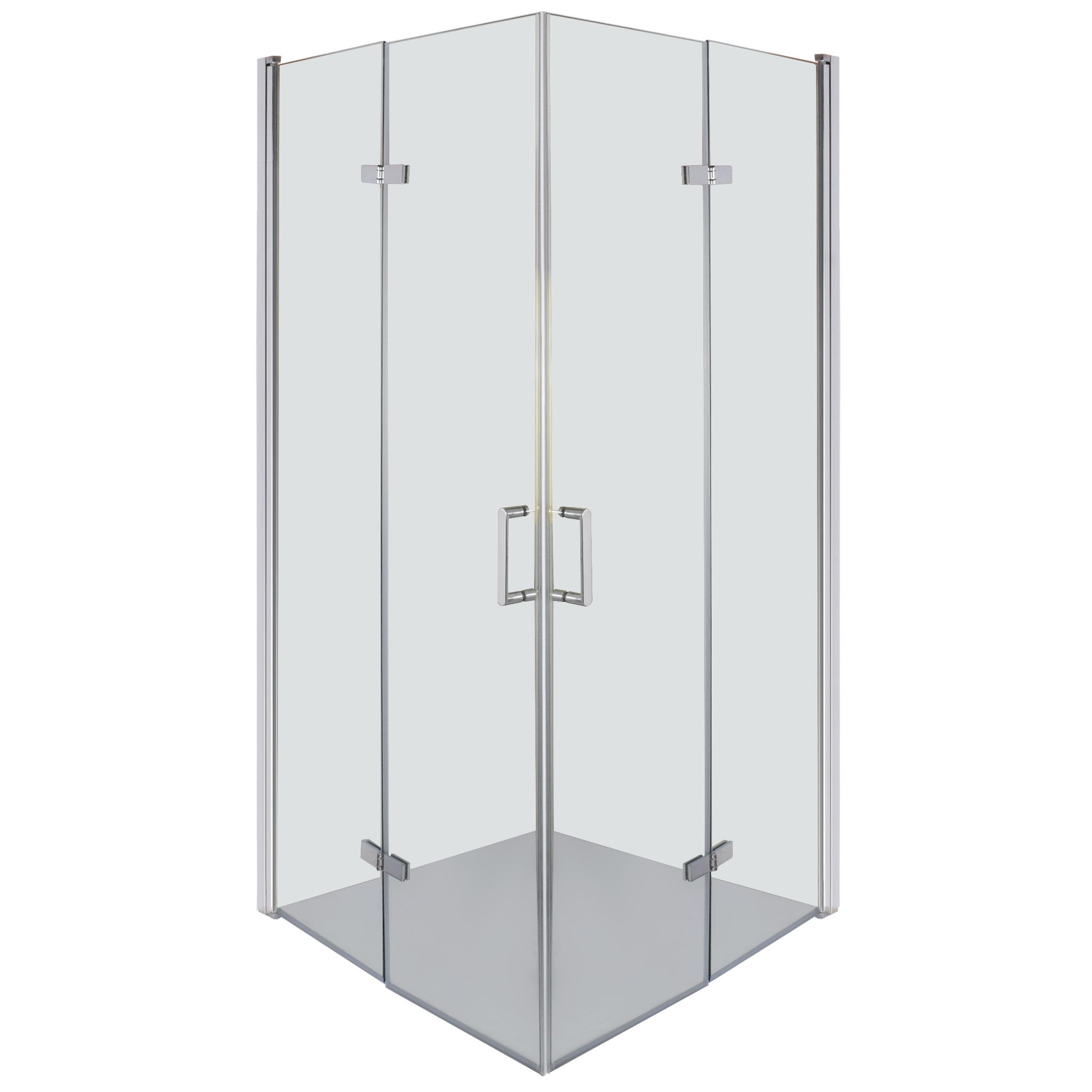 Душевая кабина Bravo Panew N90TC 000028497 90x90x185 см профиль Хром (230683)