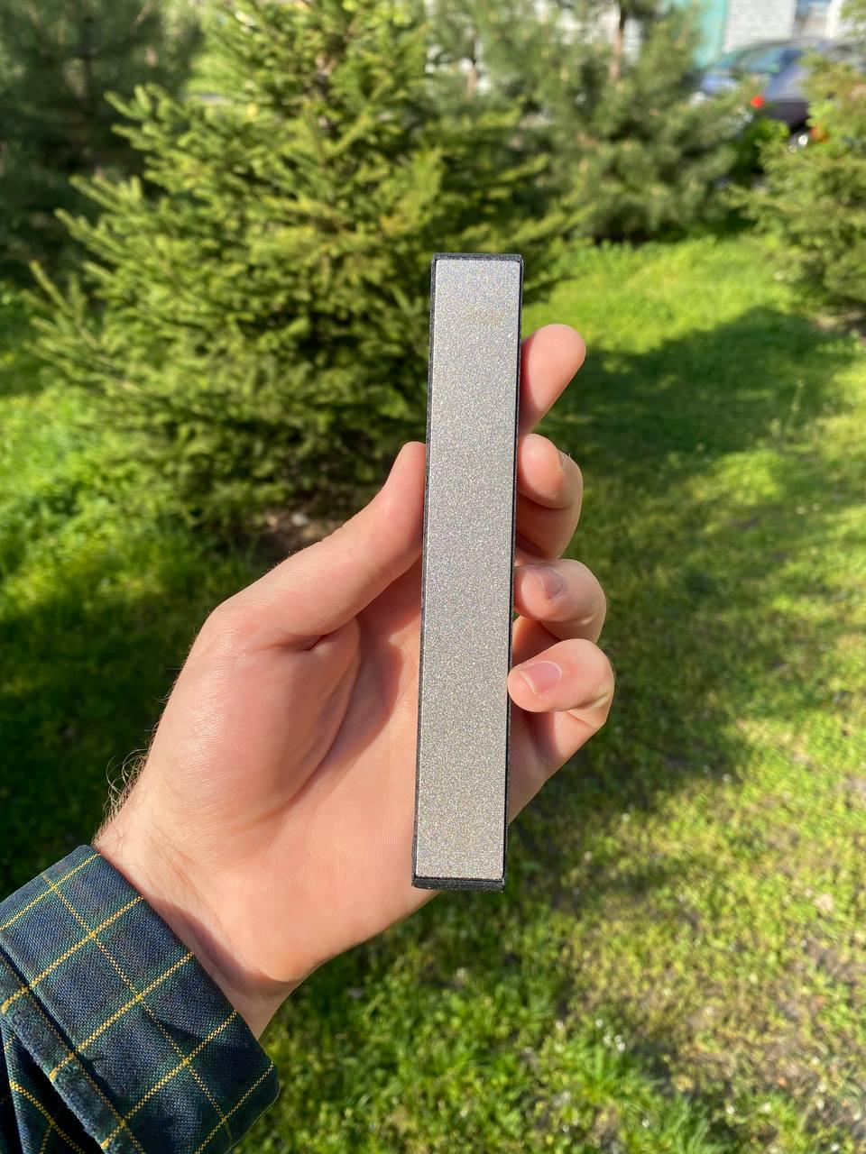 Брусок алмазний 200# для точилок Ruixin/Ganzo/Apex 160x23x8 мм (200) - фото 4 Брусок алмазний 200# для точилок Ruixin/Ganzo/Apex 160x23x8 мм (200) - фото 4