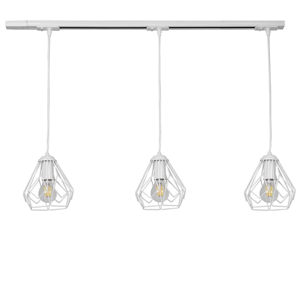 Светильник подвесной трековый Atmolight Track-3 Bevel TP165-1000-3 Белый