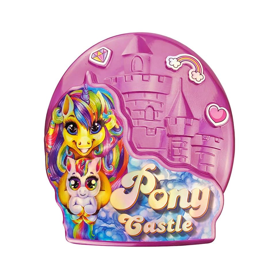 Креативна творчість Pony Castle BPS-01-01U з м'якою іграшкою Рожевий Креативна творчість Pony Castle BPS-01-01U з м'якою іграшкою Рожевий