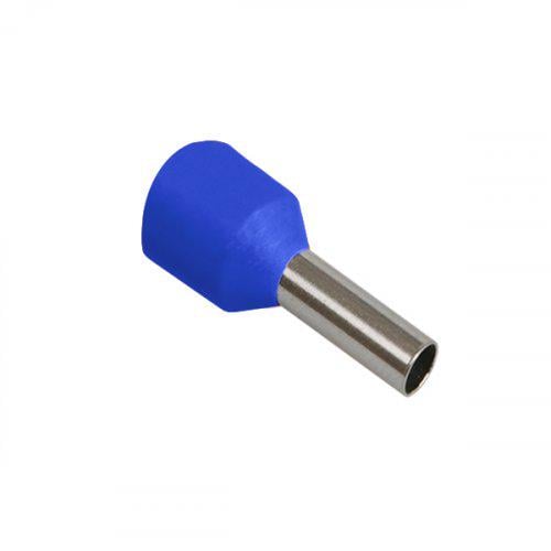 Накінечник ізольований УЕК Е2508 2,5 мм2 гільза 8 мм 100 шт. Синій (UGN10-D25-04-08-U) Накінечник ізольований УЕК Е2508 2,5 мм2 гільза 8 мм 100 шт. Синій (UGN10-D25-04-08-U)