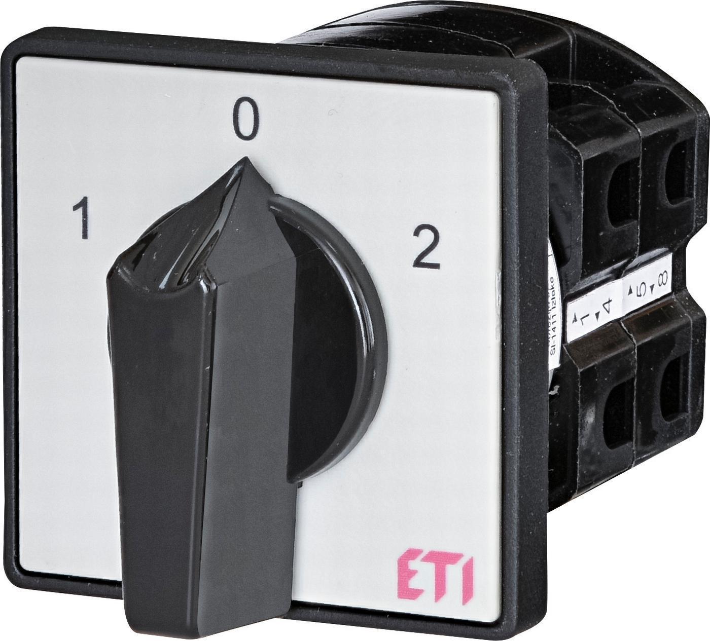 Переключатель кулачковый ETI CS 40 52 U 2p 1-0-2 40А (4773115)