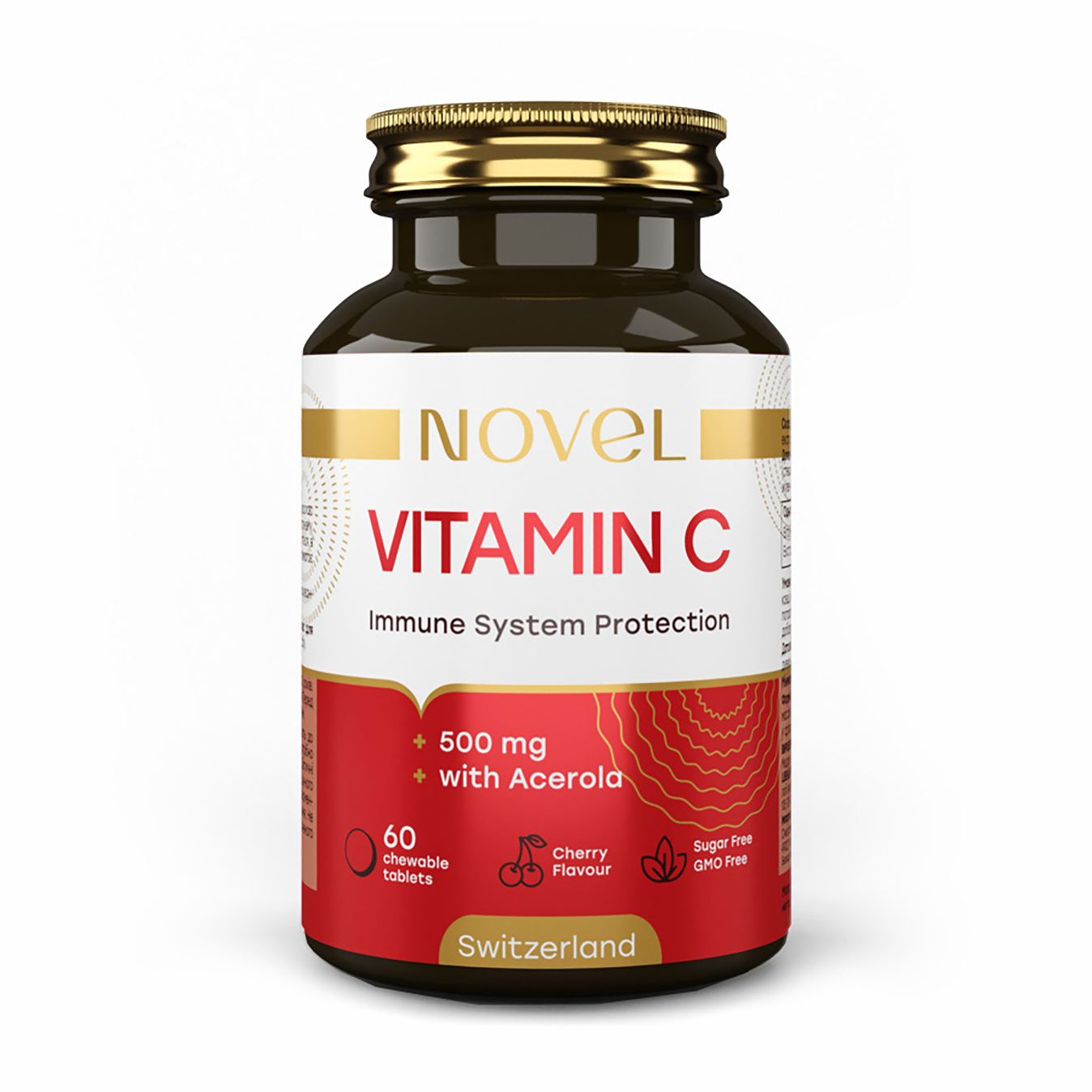 Комплекс витаминный Novel Ацерола с витамином C 500 мг 60 жевательных таб. (CO003674)