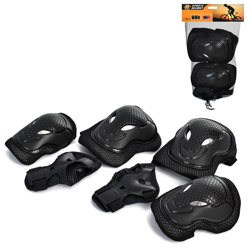 Защита для колен/локтей/запясть L Profi Черный (MS 3423)