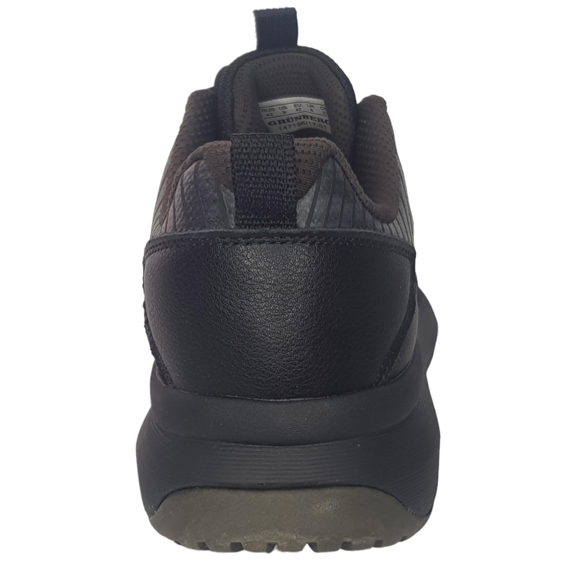 Кросівки весняні чоловічі Grunberg р. 44 Чорний (89236-44) - фото 10 Кросівки весняні чоловічі Grunberg р. 44 Чорний (89236-44) - фото 10