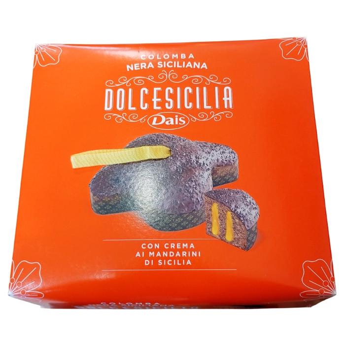 Кекс Dais Colomba Dolcesicilia Nera Siciliana с мандариновым кремом 800 г