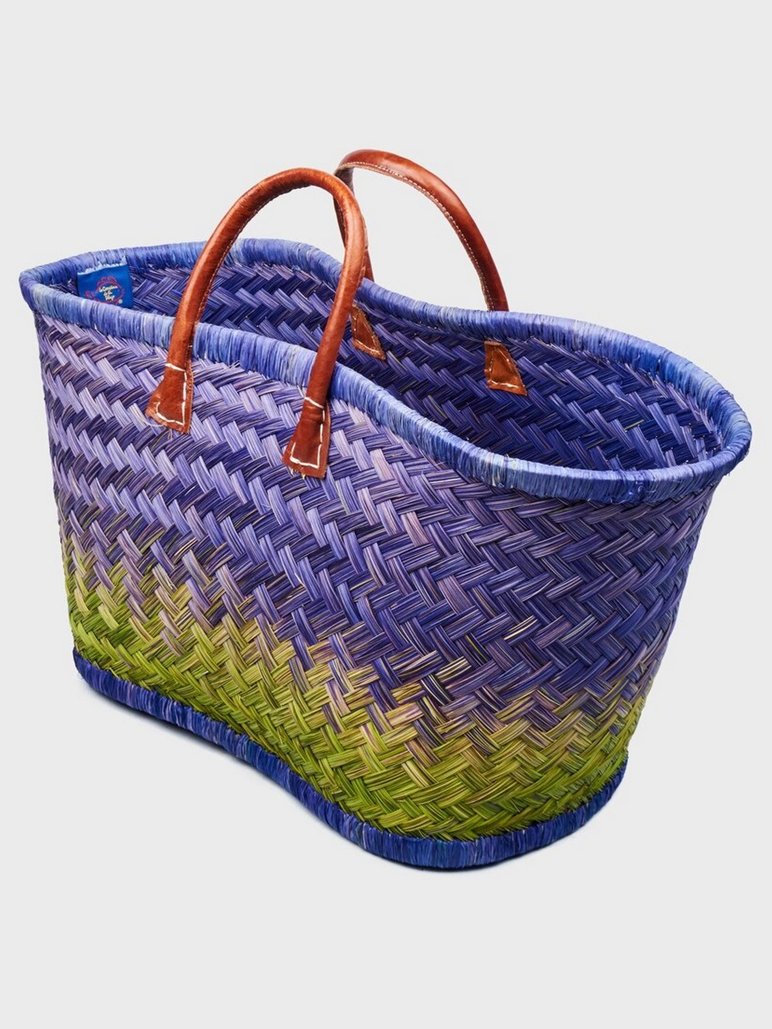 Пляжная сумка LE COMTOUR DE LA PLAGE Aravola BM_Bicolor_342 Синий/Зеленый - фото 2 Пляжная сумка LE COMTOUR DE LA PLAGE Aravola BM_Bicolor_342 Синий/Зеленый - фото 2