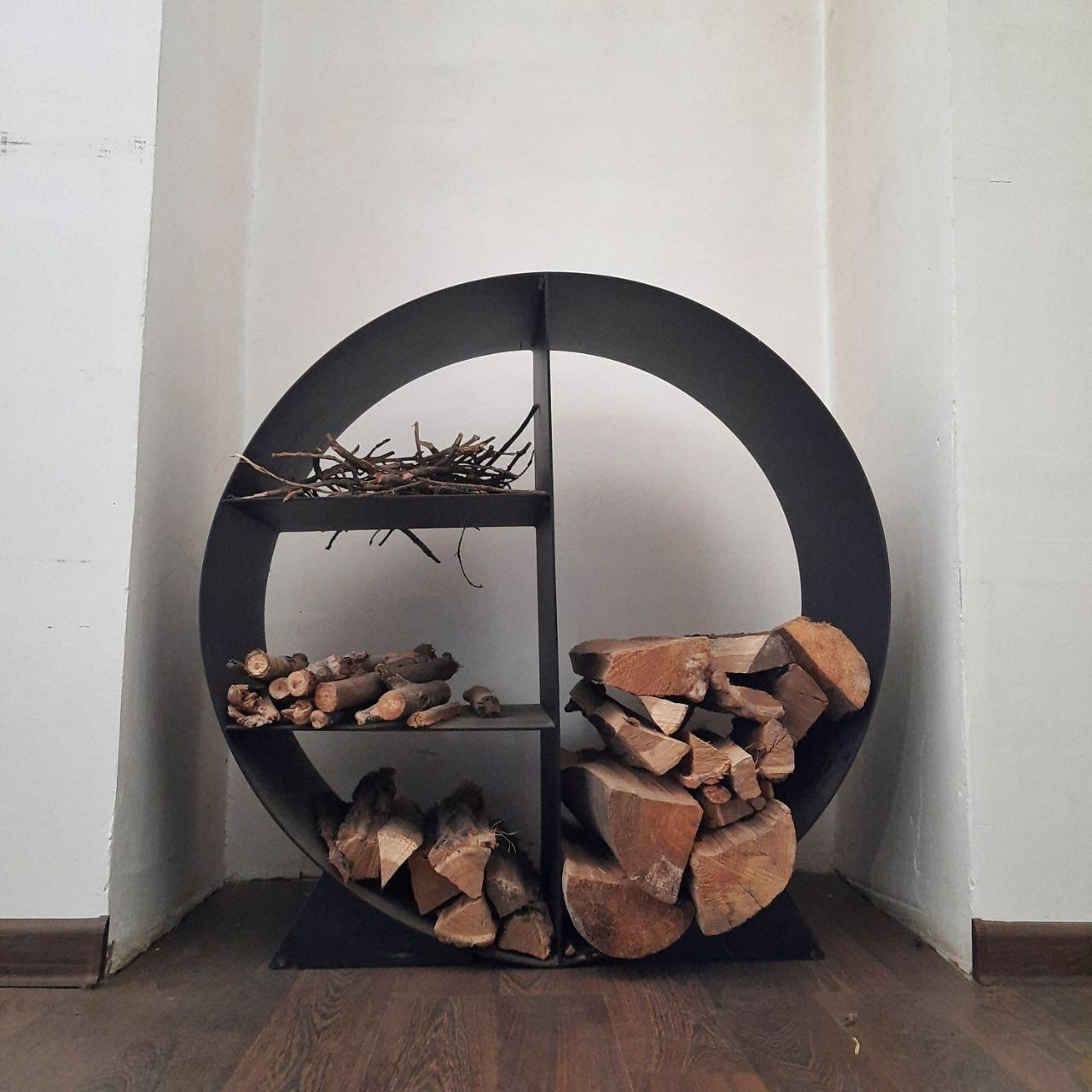 Поленница металлическая круглая 90 см (PR8605)