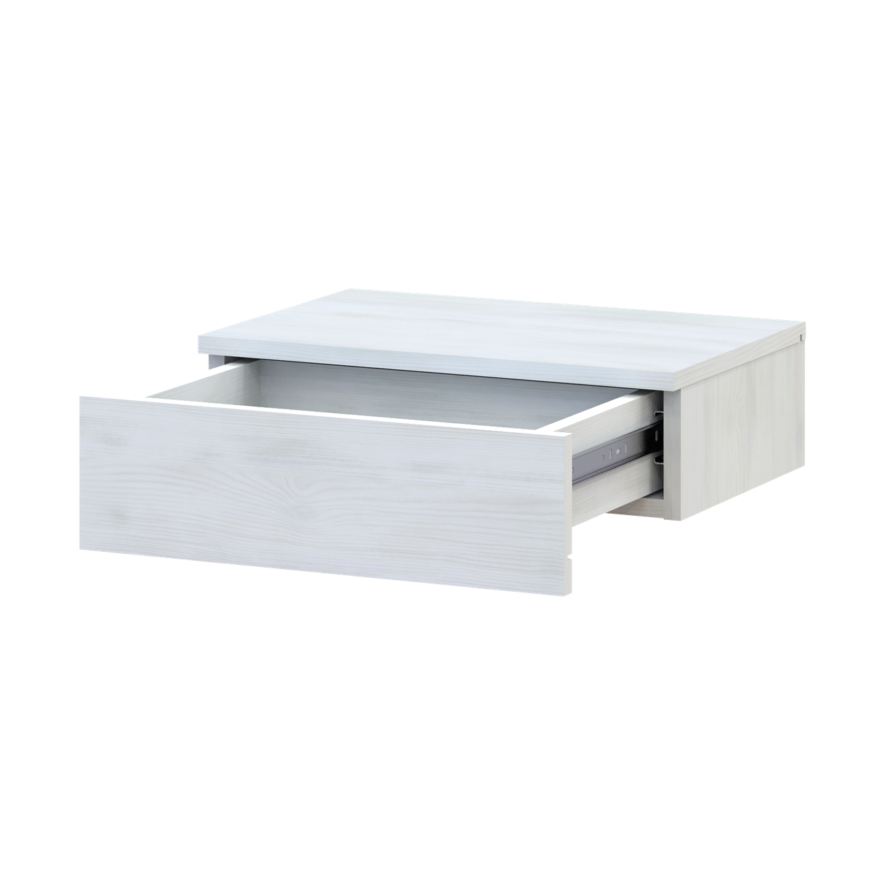 Тумба приліжкова Doros Левія 1Ш 46х31х15 см Біле дерево (41516116) - фото 5