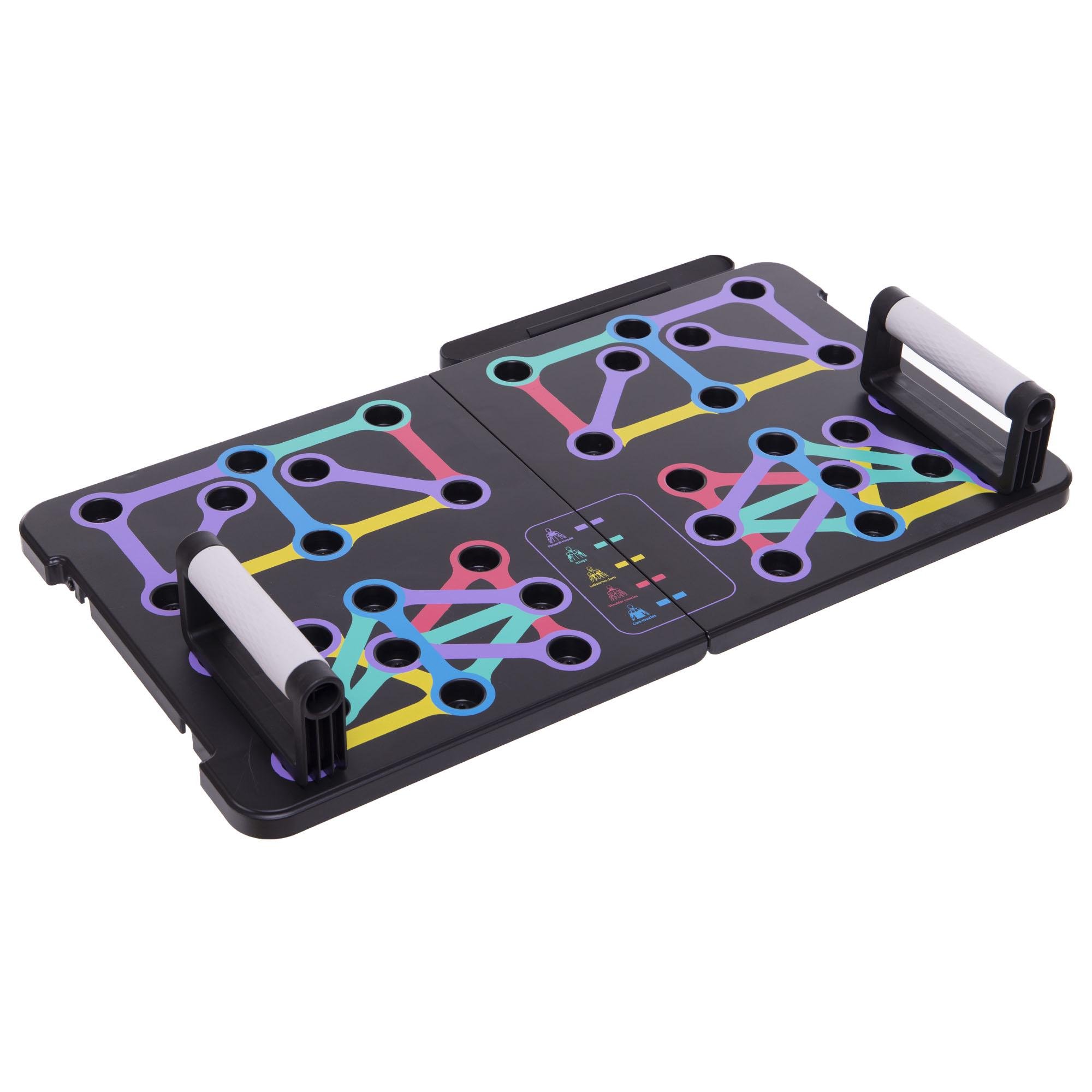 Универсальная доска для отжиманий лежа Zelart SP-Sport FI-6187 Черный (DR005720)