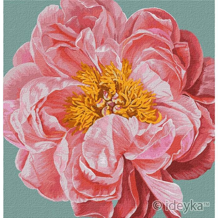 Картина по номерам Идейка "Pink kiss" 40х40 см  (KHO2952)