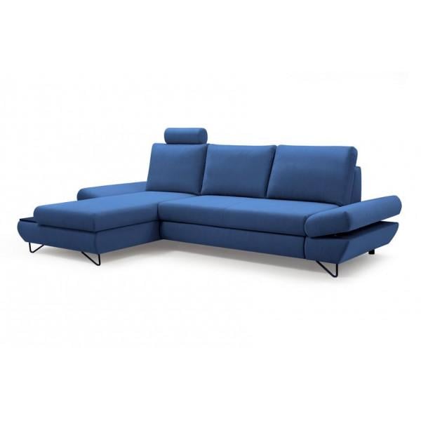 Диван угловой Perfect Home Loft из натурального дерева/ДСП/ткани Mono 241 Синий (49701) - фото 4 Диван угловой Perfect Home Loft из натурального дерева/ДСП/ткани Mono 241 Синий (49701) - фото 4