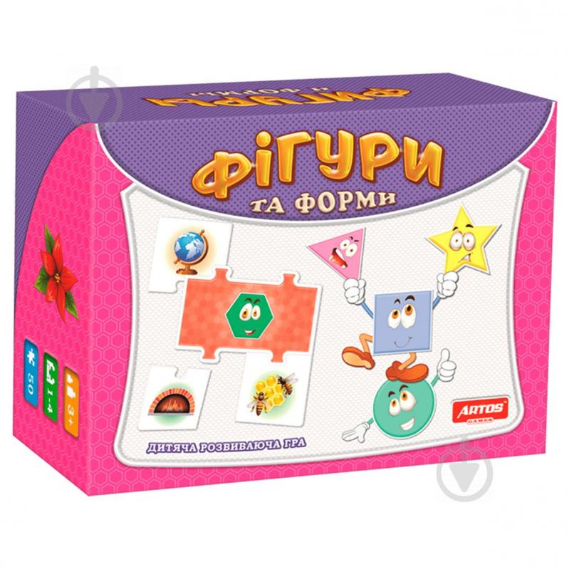 Логические пазлы Фигуры Artos games (20581)