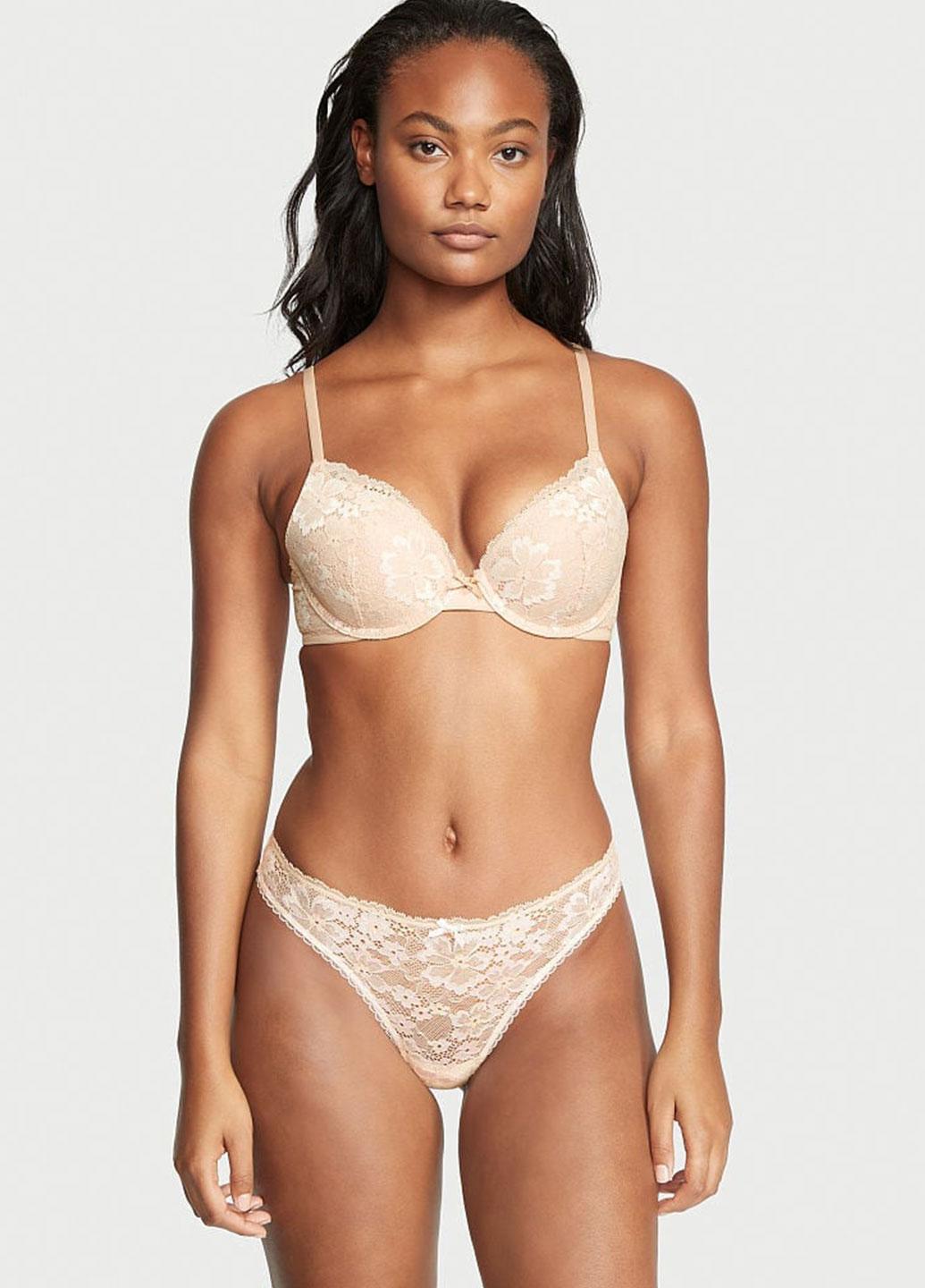 Трусики женские Victoria's Secret Body by Victoria M Бежевый (000532715SEPM)