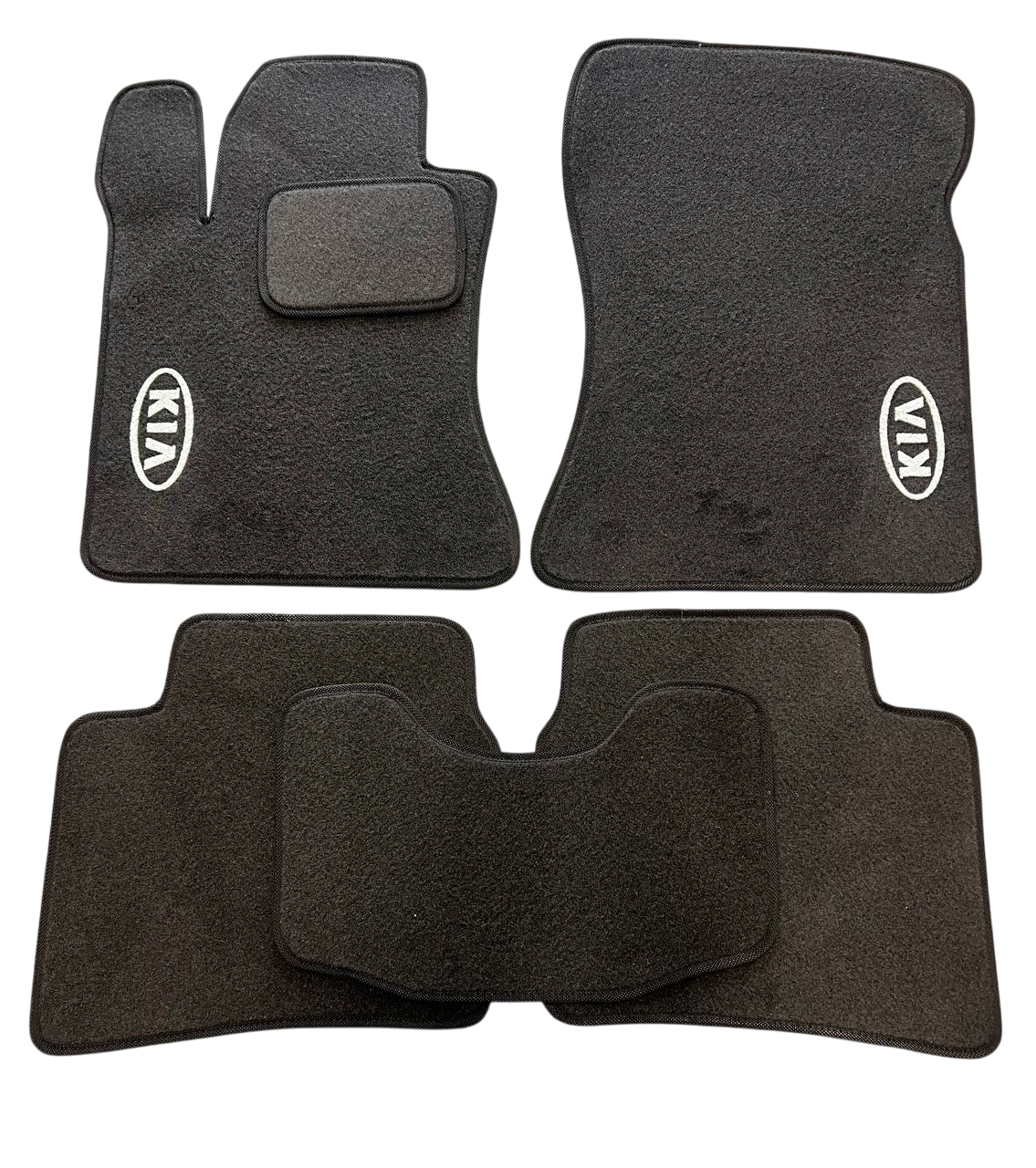 Килимки в салон ворсові для KIA Magentis 2008-2010 5 шт. Чорний (27327243)