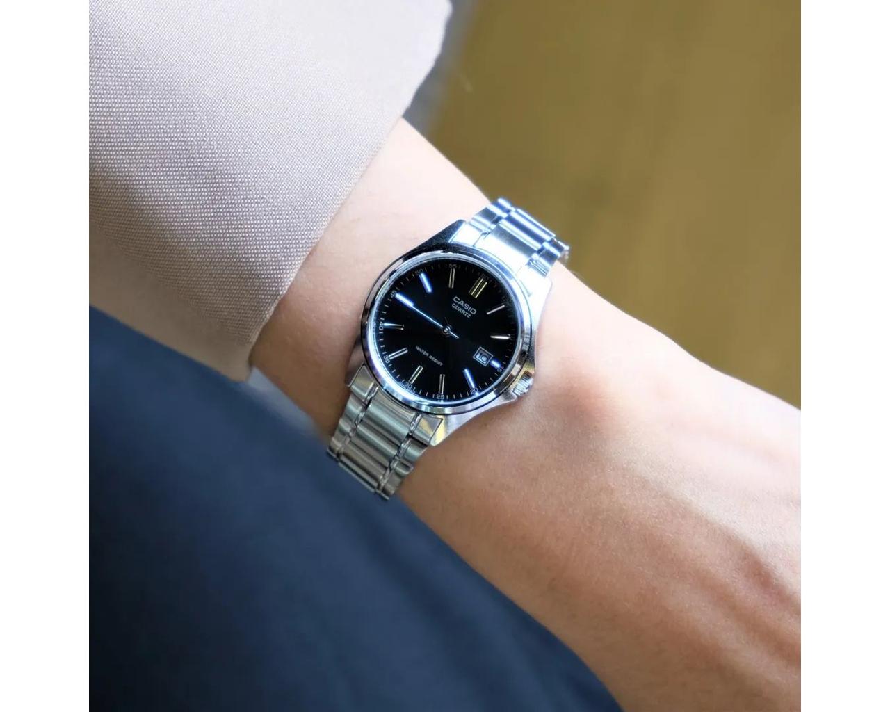 Наручные часы женские Casio LTP-1183A-1A d 28 мм Серебряный/Черный (2465830314) - фото 2 Наручные часы женские Casio LTP-1183A-1A d 28 мм Серебряный/Черный (2465830314) - фото 2