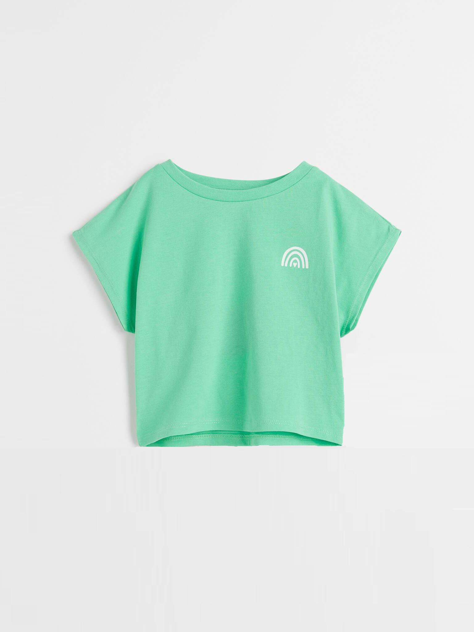 Футболка H&M р. 116 см Світло-зелений (A260910755001) Футболка H&M р. 116 см Світло-зелений (A260910755001)