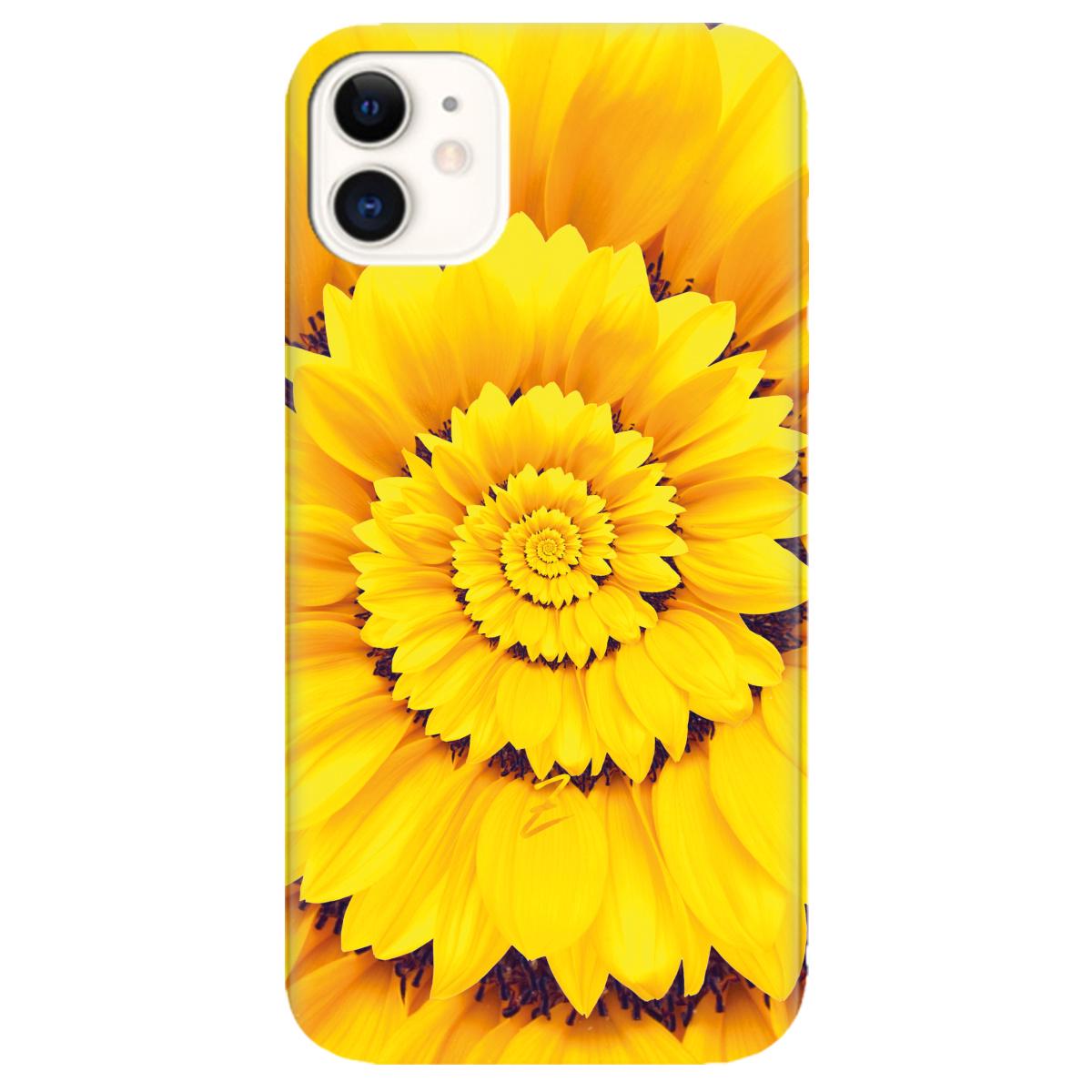 Силиконовый чехол Zorrov для Apple iPhone 11 - Sunflower (12130050146071987) - фото 1