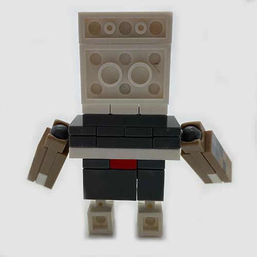 Конструктор фигурка iBlock Agent Minecraft 6 см - фото 2