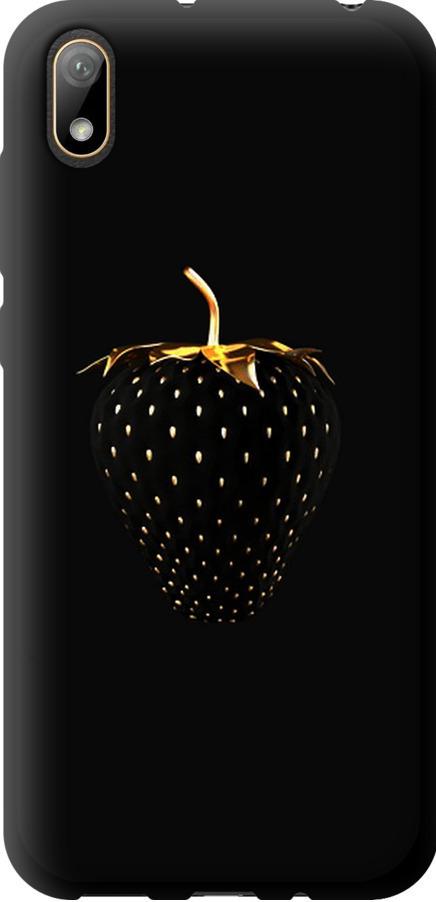 Чехол на Huawei Y5 2019 Черная клубника (3585b-1695-42517)