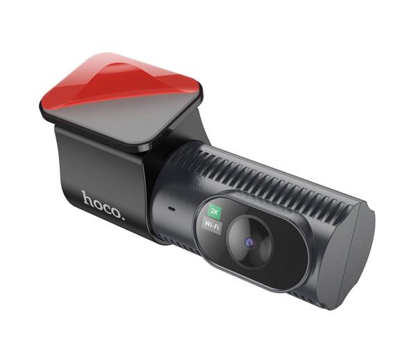 Видеорегистратор Hoco DV8 2K HD Display с камерой заднего вида Black - фото 3
