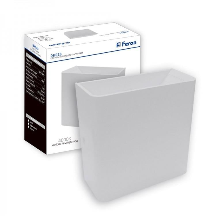 Світильник фасадний LED Білий (DH028 білий) - фото 1 Світильник фасадний LED Білий (DH028 білий) - фото 1