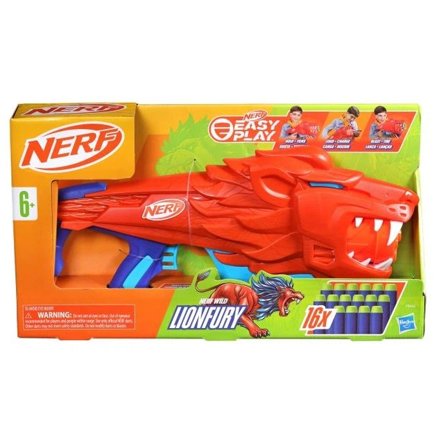Бластер Nerf LionFury (F8646)