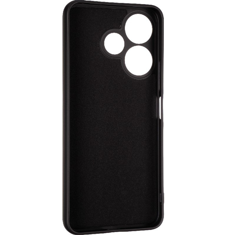 Чехол Full Soft Case for Xiaomi Redmi 13 Black - фото 4 Чехол Full Soft Case for Xiaomi Redmi 13 Black - фото 4