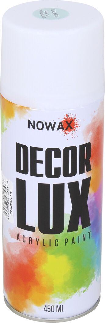 Краска-спрей Nowax Decor Lux 450 мл RAL 6034 Пастельно-голубой (NX48053/NX65053)