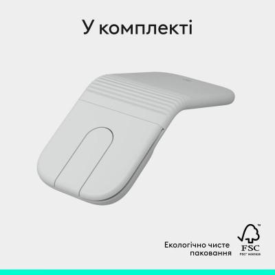 Компьютерная мышка Logitech Mobi Fold Bluetooth Off-White (910-007631) - фото 7