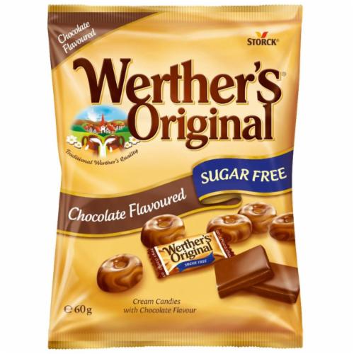 Конфеты карамельные Werther's Chocolate Flavour 60 г (06771)