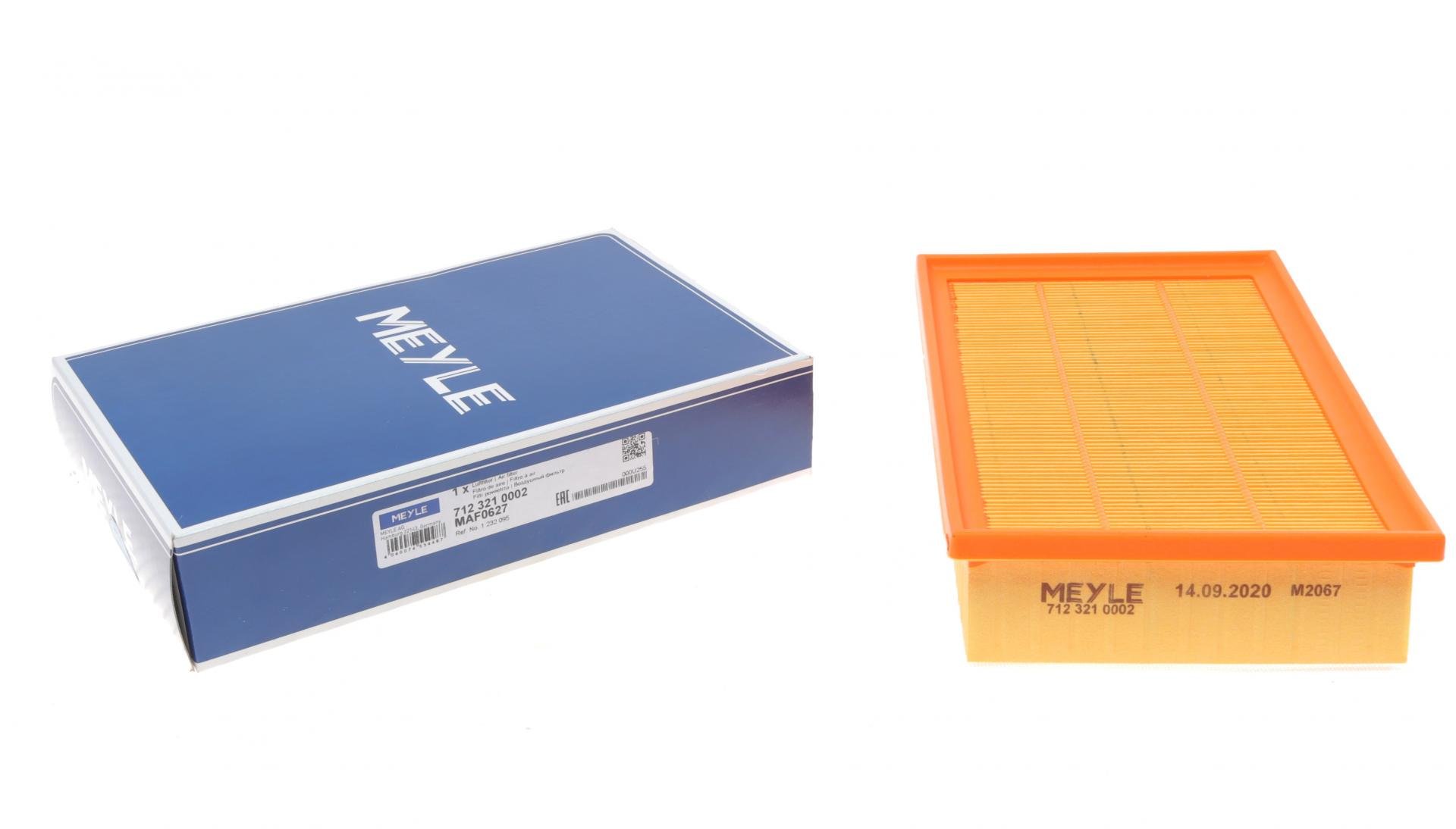 Фільтр повітряний Meyle для Ford Focus C-Max/Focus II/Mazda 3/Volvo C30/S40 II/V50 1,6D 03-12- (712 321 0002)