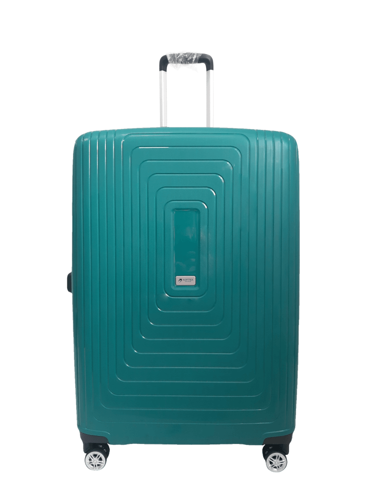 Чемодан дорожный Airtex 241 гигант XL полипропилен 108 л 75x52x32 см Зеленый