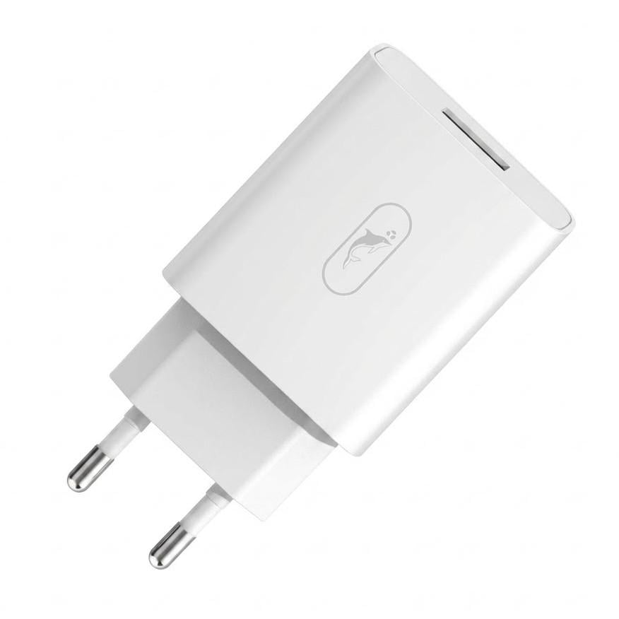 Зарядний пристрій мережевий SkyDolphin SC35 QC3.0 25W USB-A 5A White (SDMZP-000115)