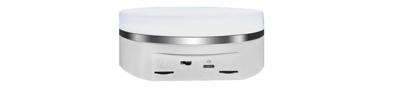 Поворотный стол Puluz TBD0605319401 с RGB подсветкой аккумулятором USB AAA 16 см