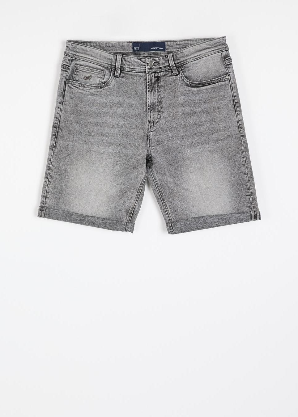 Шорти чоловічі джинсові Diverse SHELDON SH 252 р. 32 Світло-сірий (5905384107145) - фото 6